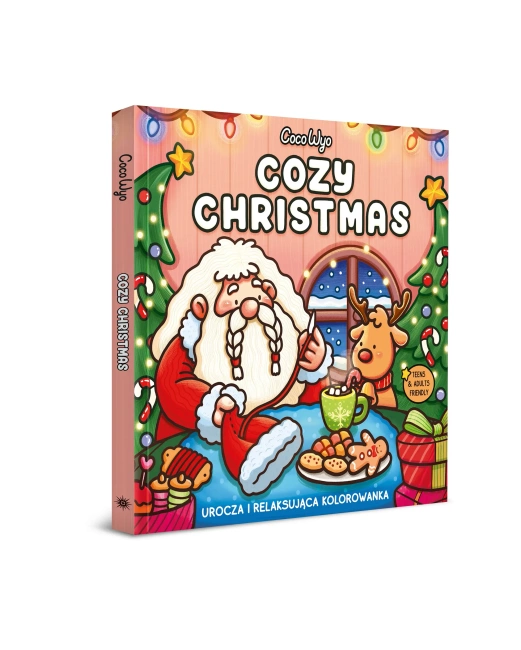 Cozy Christmas. Urocza i relaksująca kolorowanka