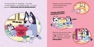 Bluey. Chlup, chlup, Święta! Moja czytanka