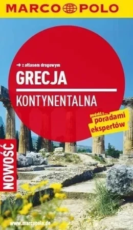 Grecja kontynentalna Przewodnik Marco Polo z atlasem drogowym