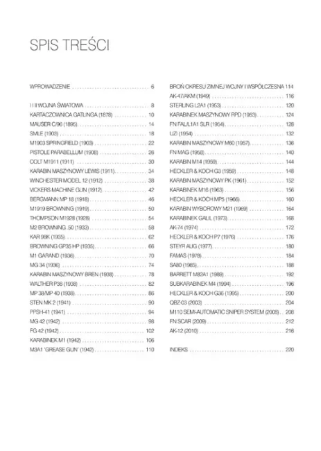 Najsłynniejsze karabiny i pistolety. Ilustrowana historia