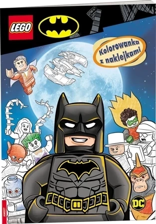 LEGO(R) Batman Kolorowanka z Naklejkami