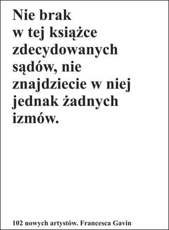 102 nowych artystów