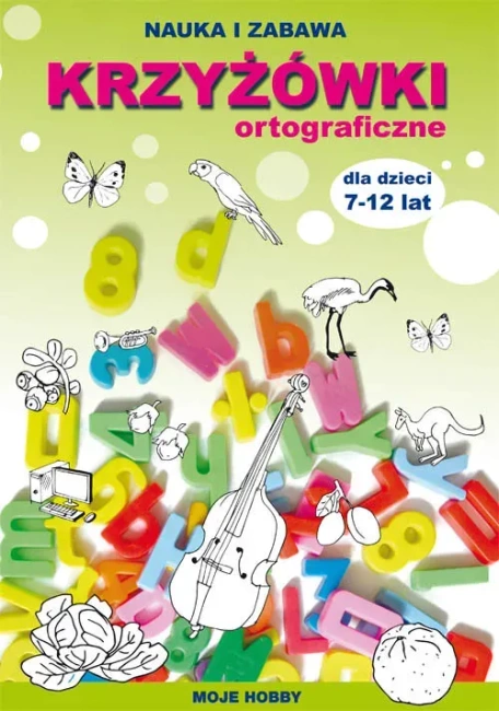 Krzyżówki ortograficzne dla dzieci 7-12 lat