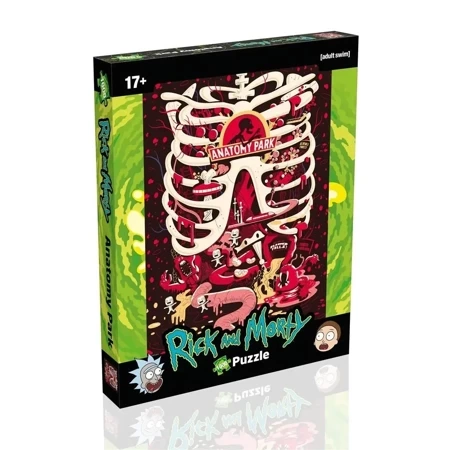Puzzle 1000 Rick and Morty Anatomy Park