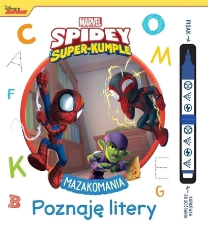 Mazakomania. Poznaję litery. Marvel Spidey i...