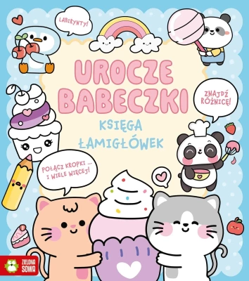 Księga łamigłówek. Urocze babeczki