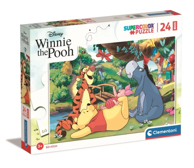 Puzzle 24 maxi super kolor Disney Winnie the Pooh 24247