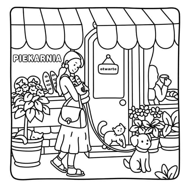 Cozy Girl Life. Przytulna kolorowanka o codziennych radościach