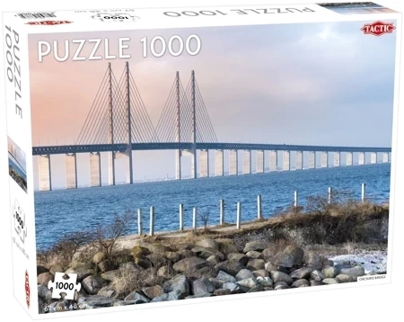 Puzzle 1000 Around the World Northern Stars Öresund Bridge