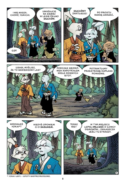 Zielony smok. Usagi Yojimbo. Tom 5