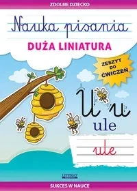 Nauka pisania Duża liniatura