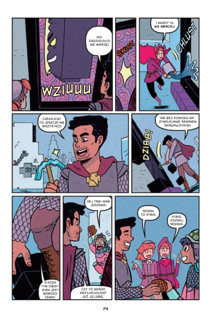 Na pastwę mobów. Minecraft. Tom 1