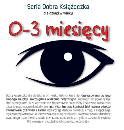 Dobra Książeczka dla dzieci w wieku 0-3 miesięcy (dodruk 2018)