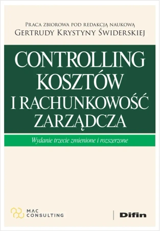 Controlling kosztów i rachunkowość zarządcza wyd. 3