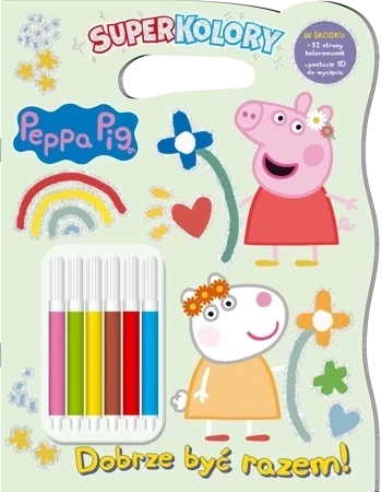 Peppa Pig. Superkolory 6. Dobrze być razem!