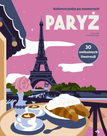 Japonia. Kolorowanka po numerach