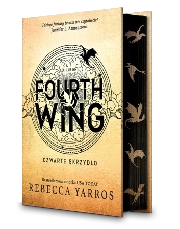 Fourth Wing. Czwarte Skrzydło (ilustrowane brzegi)