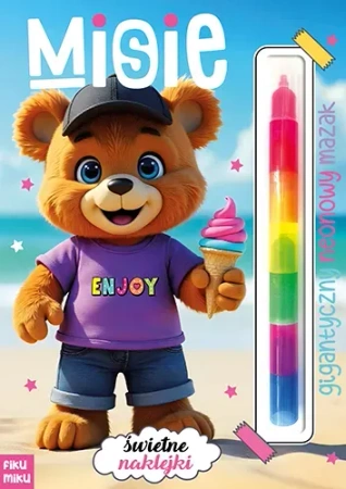 Misie. Gigantyczny neonowy mazak. Marker modułowy
