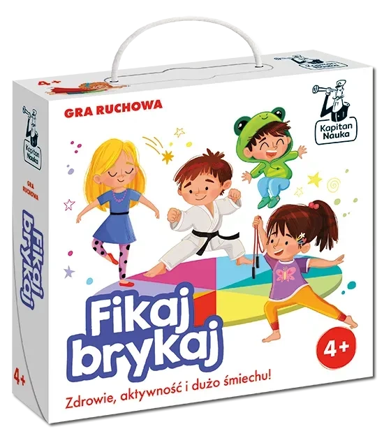 Fikaj, brykaj. Gra ruchowa. Kapitan Nauka 4+