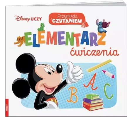 Disney Uczy Przygoda z czytaniem Elementarz Ćwiczenia PCC-9305