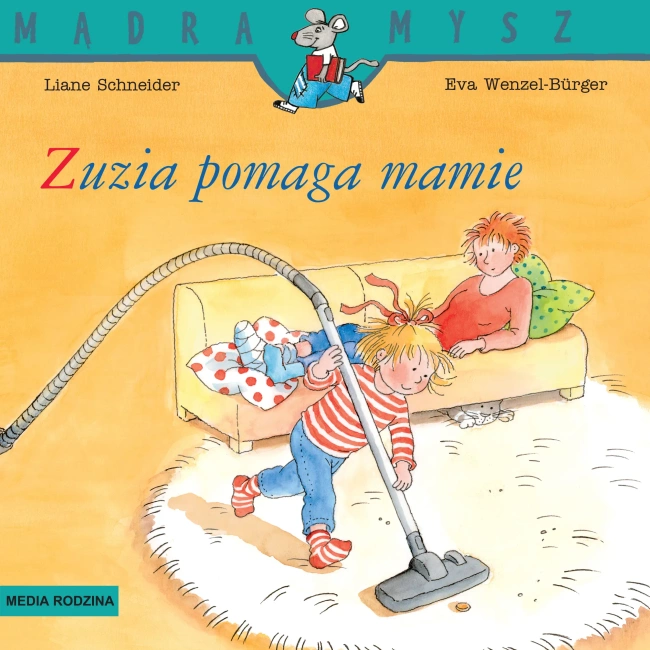 Zuzia pomaga mamie. Mądra Mysz