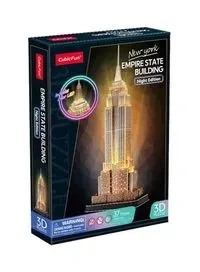 Cubic Fun Puzzle 3D Empire State Building (wersja nocna)