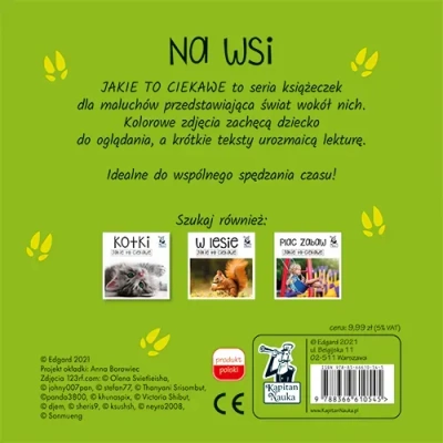 Na wsi. Jakie to ciekawe. Kapitan Nauka