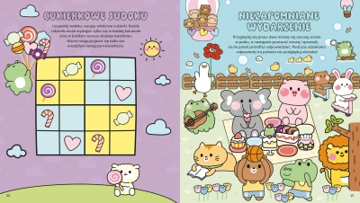 Księga łamigłówek. Urocze babeczki