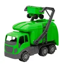 Duża śmieciarka 40 cm z koszem na śmieci. Wysoka jakość.