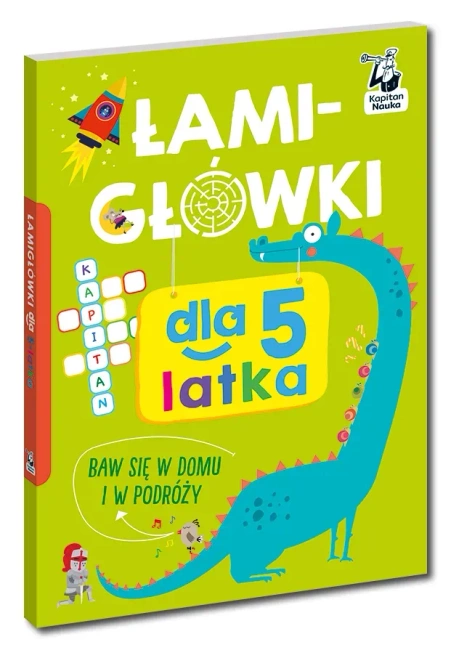 Łamigłówki dla 5-latka. Kapitan Nauka