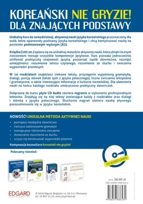 Koreański dla znających podstawy. Nie gryzie!+ CD