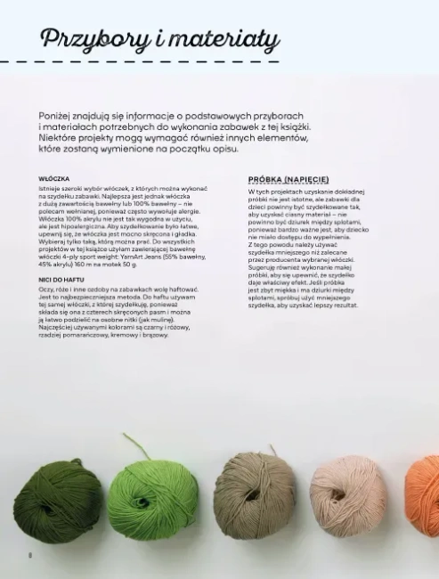 Szydełkowanie. Zabawki aktywizujące.