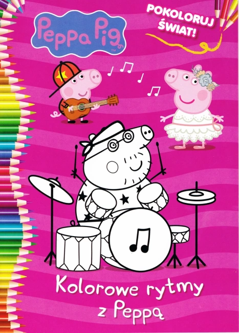 Świnka Peppa. Kolorowe rytmy z Peppą
