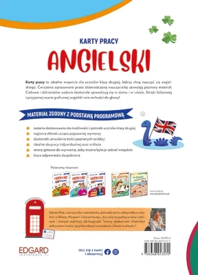 Angielski. Klasa 2. Karty pracy