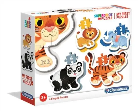 Moje Pierwsze Puzzle Wild animals