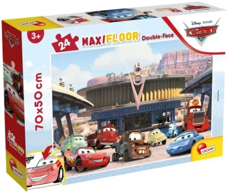 Puzzle 24 maxi floor double-face Auta 304-86634