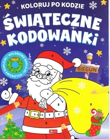 Świąteczne kodowanki. Koloruj po kodzie