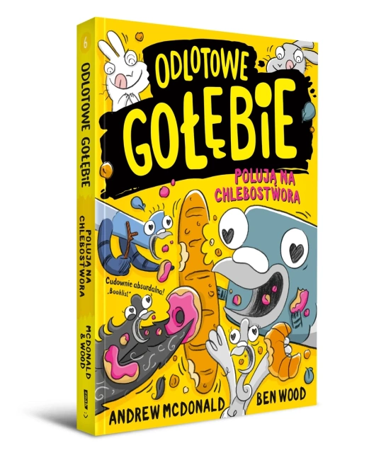 Odlotowe gołębie polują na Chlebostwora