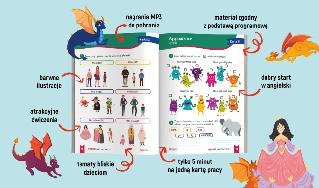 Angielski. Klasa 2. Karty pracy