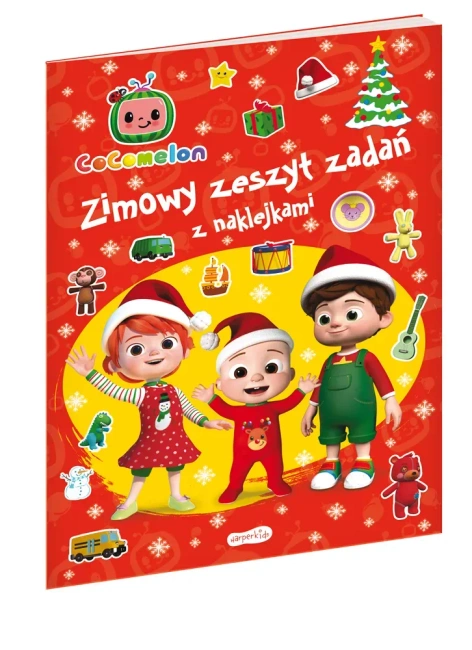 Cocomelon. Zimowy zeszyt zadań z naklejkami