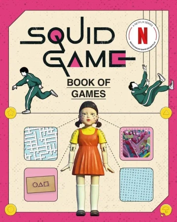 The Squid Game Book of Games wer. angielska