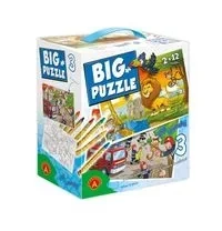Big Puzzle 3 - Zwierzęta afrykańskie i Straż ALEX
