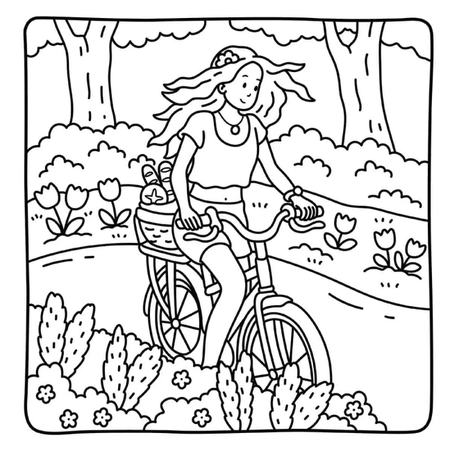 Cozy Girl Life. Przytulna kolorowanka o codziennych radościach