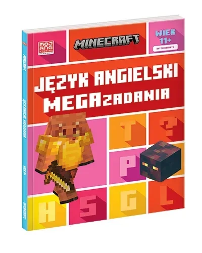 Język angielski. Megazadania 11+. Minecraft