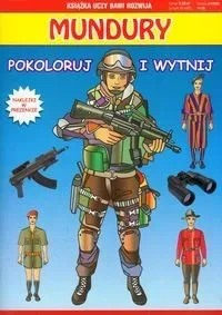 Mundury pokoloruj i wytnij