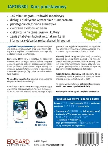 Japoński. Kurs podstawowy