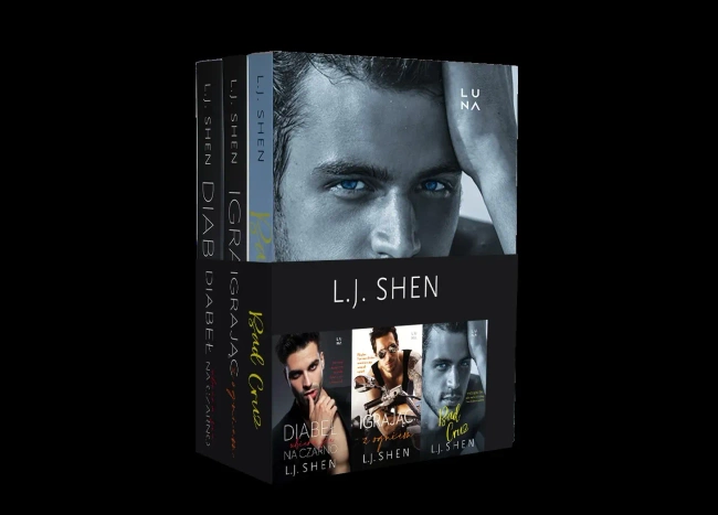 Pakiet L.J. Shen: Diabeł ubiera się na czarno / Igrając z ogniem / Bad Cruz