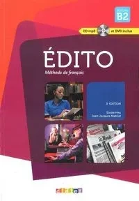 Edito Nouveau B2 Podręcznik + CD i DVD