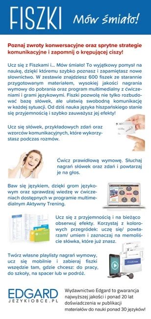 Hiszpański. Mów śmiało! Fiszki