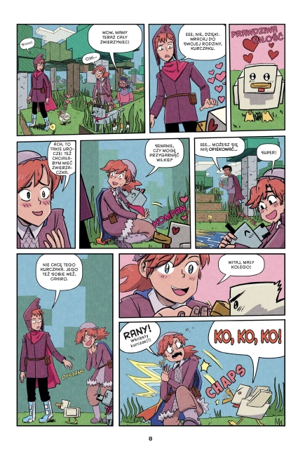 Na pastwę mobów. Minecraft. Tom 3